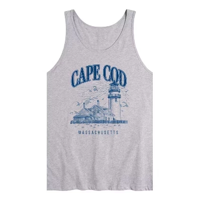 Мужская майка с графическим принтом Cape Cod athletic heather