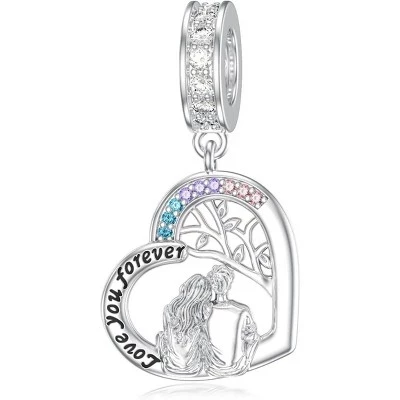 Серебряные бусины-талисманы в виде животных: Кошки, собаки, Коалы, стрекозы и лотоса для браслетов и ожерелий, 14 пар
