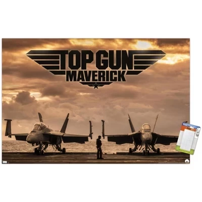 Top Gun: Настенные плакаты без рамки в стиле Maverick - Deck