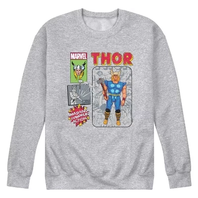Мужская флисовая толстовка athletic heather с графической фигуркой - - -