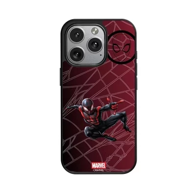 Чехол для мобильного телефона, совместимый с Marvel Spider-Man MechLine MagSafe, для Apple iPhone miles morales
