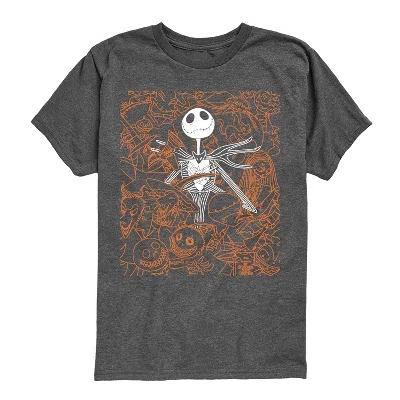 Коллаж из графической футболки с коротким рукавом heather charcoal