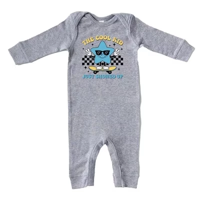 Детский комбинезон The Juniper Shop Cool Kid Star, серый