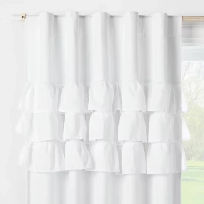 Детская светонепроницаемая штора Pillowfort, белая