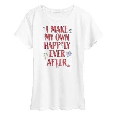 Женская футболка с коротким рукавом Happy Ever After с рисунком 