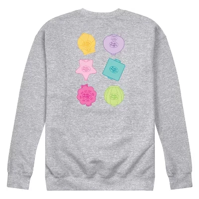 Мужская флисовая толстовка с графическим рисунком Polly P Case Grid athletic heather