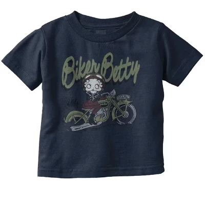 Детская футболка Brisco Brands Betty Boop, синяя