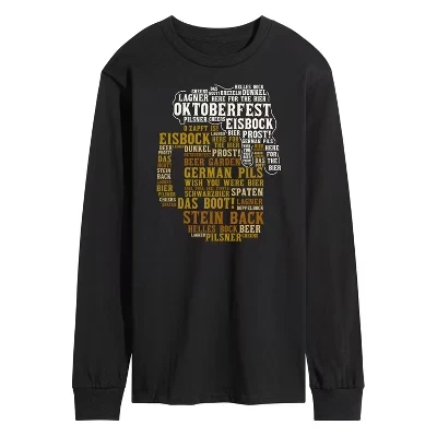 Мужская футболка Instant Message Oktober Fest Stein, черная