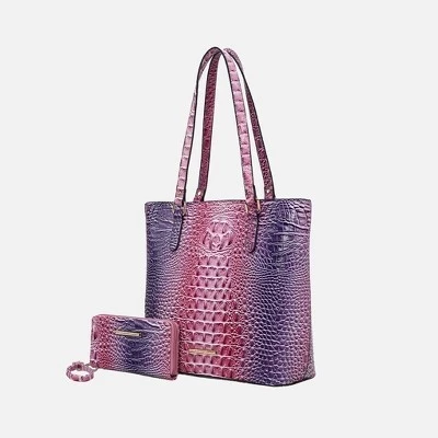 Женская сумка Piper MKF Collection с кошельком, розовая