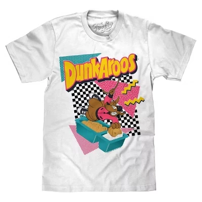 Футболка с кенгуру Dunkaroos белая