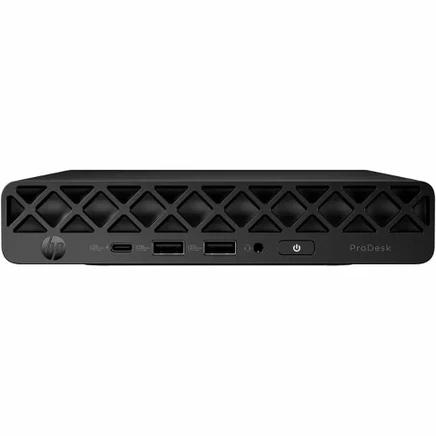 Настольный компьютер HP ProDesk 4 G1i - Intel Core Ultra 5 235T - 16 ГБ - 256 ГБ SSD-накопитель PCI Express NVMe - Мини-ПК - Черный разъем - Чип Intel Q870