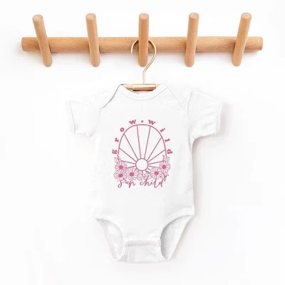 Боди для девочек The Juniper Shop Sun Child, белое