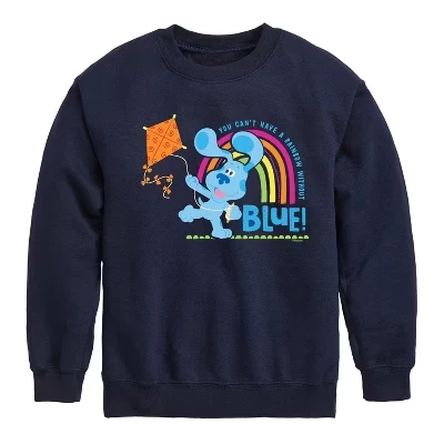 Толстовка для мальчиков Blue's Clues «Радуга», синяя