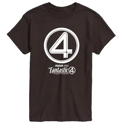 Мужская футболка Marvel «Фантастическая 4», коричневая