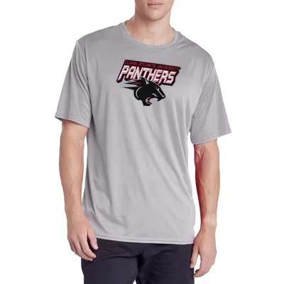 Мужская спортивная футболка Campus Lab Clark Atlanta University с основным логотипом athletic heather