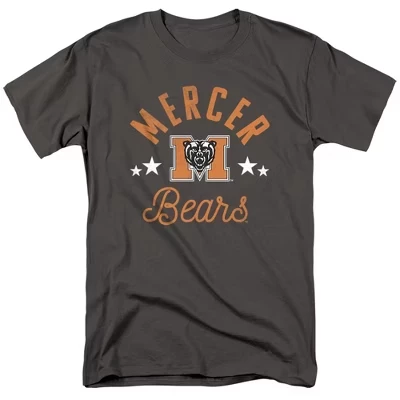 Мужская футболка NCAA Mercer University Bears, угольная