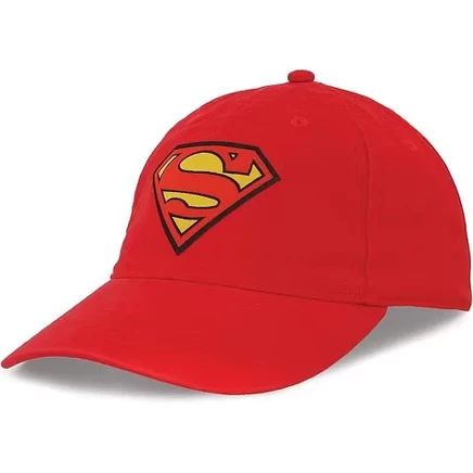 Бейсболка Warner Bros. Batman и Superman, красная