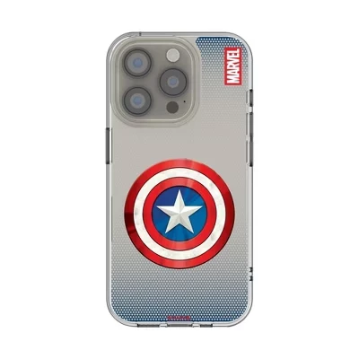 Прозрачный чехол для мобильного телефона Marvel Avengers Grid Clear для Apple iPhone captain america