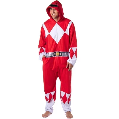 Мужской костюм Character Union Suit Костюм пижамы для сна красный