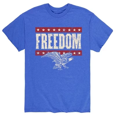 Мужская футболка Freedom с коротким рукавом и графическим рисунком