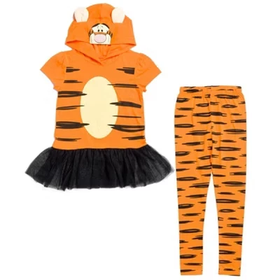 Детский костюм Disney Tigger (футболка и леггинсы), оранжевый