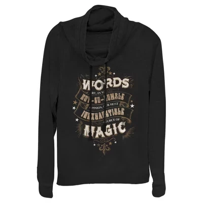 Женская толстовка с капюшоном Dumbledore Humble Wisdom для юниоров черный