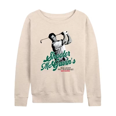 Women's -  - McGavin's Tournament Lightweight French Terry Wide Neck Long Sleeve Graphic Shirt birch