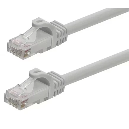 Патч-кабель Cat6 Ethernet - 20 футов - Серый - | Сетевой Интернет-кабель - RJ45, многожильный, 550 МГц, UTP, Чистый оголенный медный провод, 24AWG - Flexboot