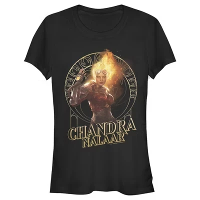 Женская футболка Magic the Gathering «Чандра», черная