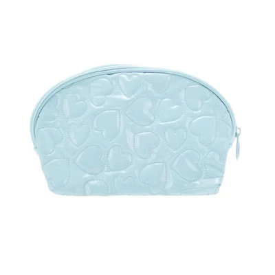Косметичка Unique Bargains в форме сердца, синяя
