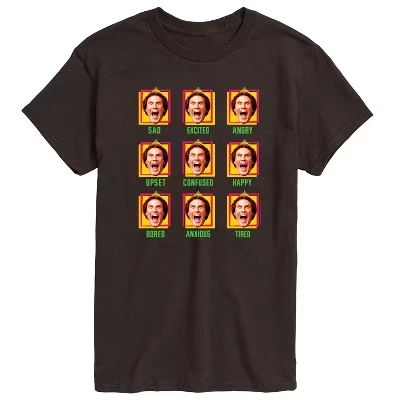 Мужская футболка с коротким рукавом Faces Of Buddy с графическим рисунком