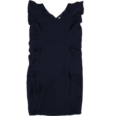 Женское платье Maison Jules Ruffled A-line, синее