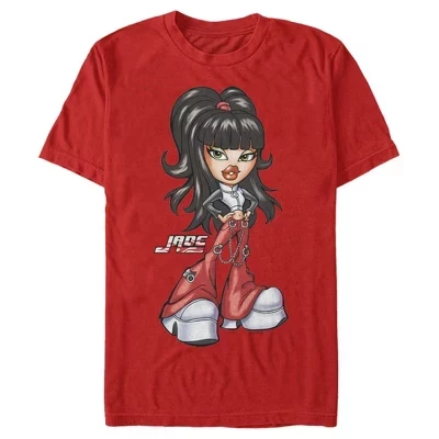 Мужская футболка Bratz «Джейд», красная