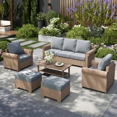 Садовый комплект Captiva Designs, 6 предметов, серый