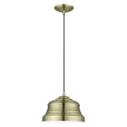 Подвесной светильник Livex Lighting Endicott, латунь
