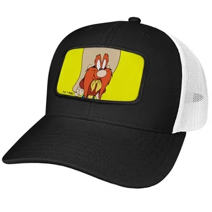Унисекс кепка-тракер Looney Tunes Yosemite Sam, черная