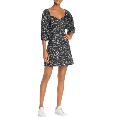 Женское мини-платье Parker Womens Hattie черного цвета