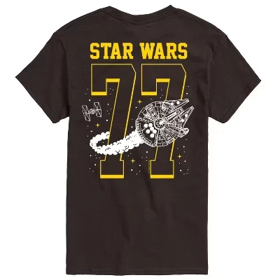 Men's -  - 77 Jersey Short Sleeve Graphic T-Shirt brown