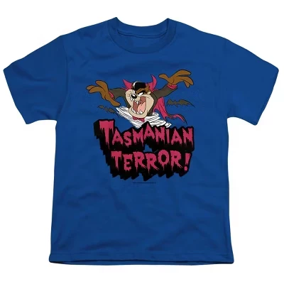 Футболка для мальчиков Looney Tunes Taz Terror, синяя