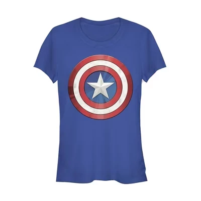 Женская футболка Captain America Reflect Shield для юниоров