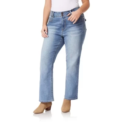 Женские джинсы Insta Stretch Juniors Jeans cypress с пышным вырезом и средней посадкой, большие размеры, сочные облегающие джинсы Insta Stretch Juniors Jeans cypress