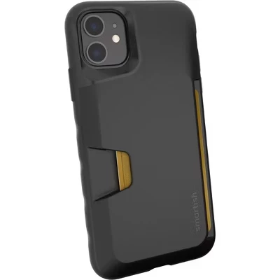 Стильный чехол-портмоне для iPhone 11 - Чехол-держатель для кредитных карт Wallet Slayer Vol 1 - Black Tie Affair
