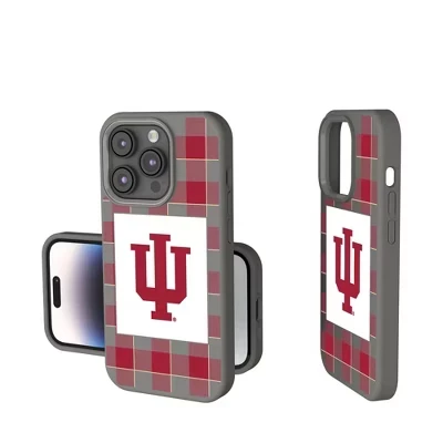 NCAA Big Ten Universities Клетчатый мягкий на ощупь чехол для мобильного телефона Apple iPhone indiana hoosiers