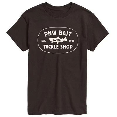 Мужская футболка с коротким рукавом Pnw Bait And Tackle с графическим рисунком
