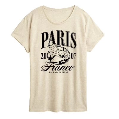 Женская футболка с коротким рукавом Paris Collegiate с графическим рисунком birch