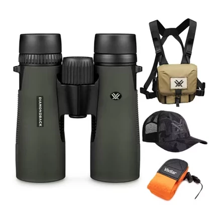 Бинокль Vortex Diamondback HD 8×42 с плавающим ремнём