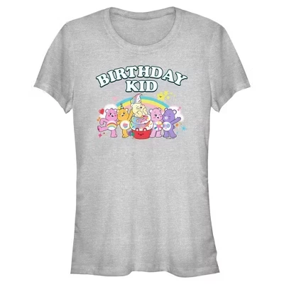 Женская футболка Care Bears Birthday Kid, меланжевая