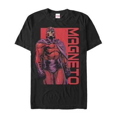 Мужская футболка Marvel X-Men Magneto Stance, черная