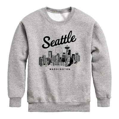 Толстовка для мальчиков Instant Message Seattle, меланж