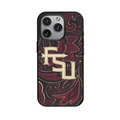 Чехол для мобильного телефона NCAA ACC Universities, совместимый с Paisley MagSafe, для Apple iPhone с надписью florida state seminoles athletic wordmark